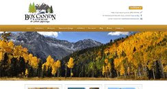 Desktop Screenshot of boxcanyonouray.com